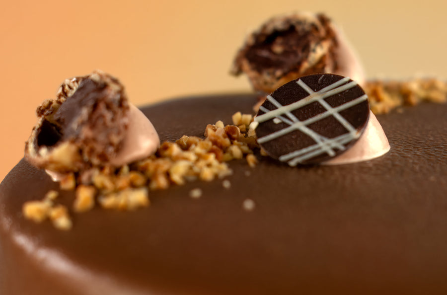 Hazelnut Crunch Cake