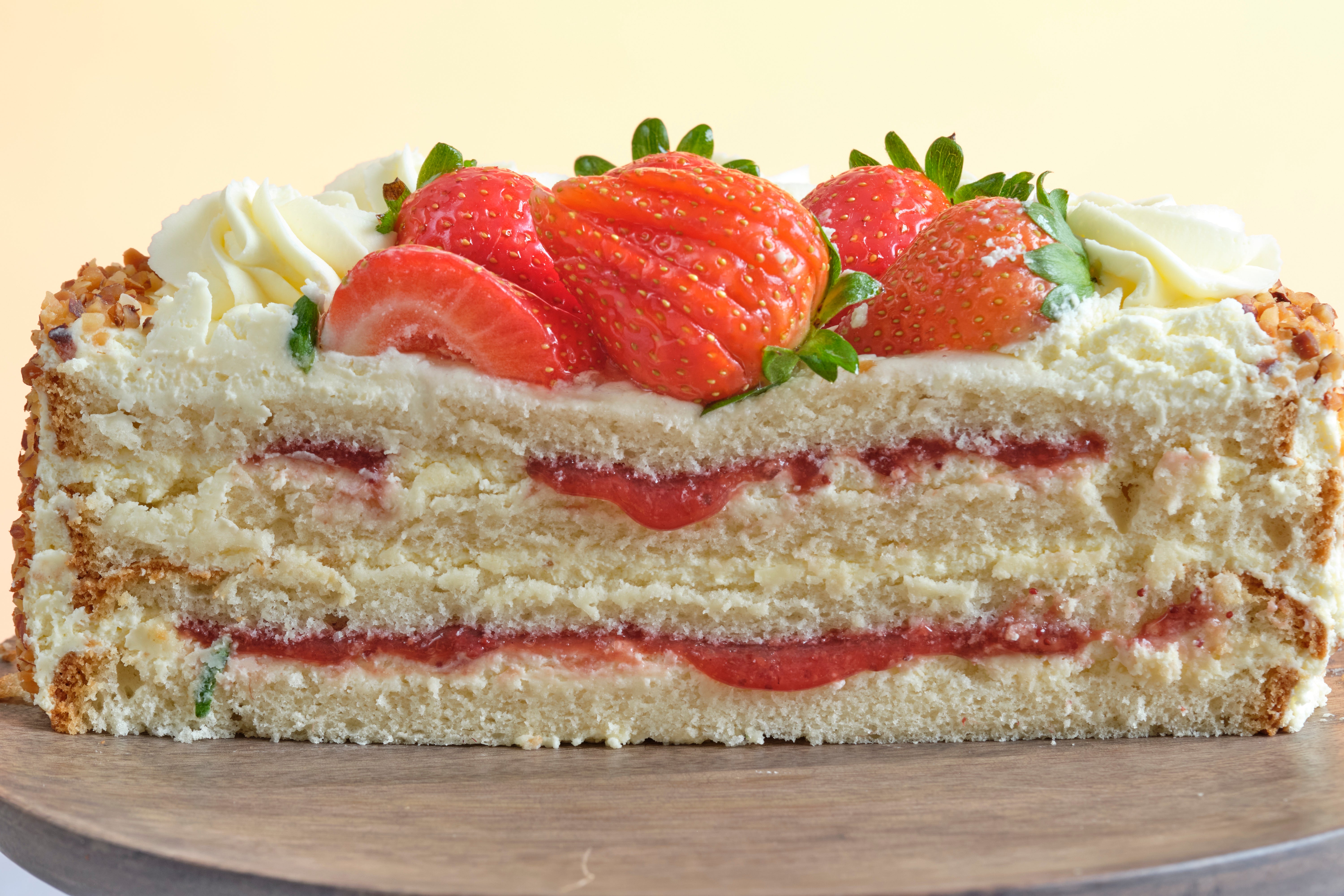 Strawberry Gateau