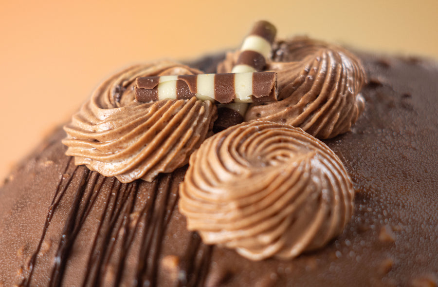 Luxury Nutella Crunch Dome Cake