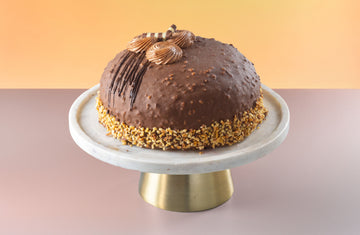 Luxury Nutella Crunch Dome Cake