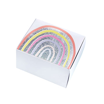 Rainbow Mini Cake Boxes 10 Pack