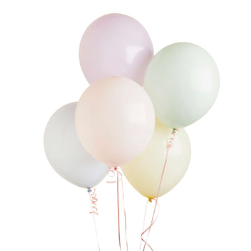 Pastel Latex 12" Balloons 5 Pack