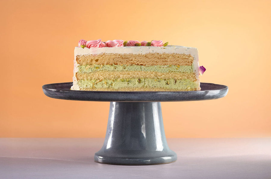 Pistachio & English Rose