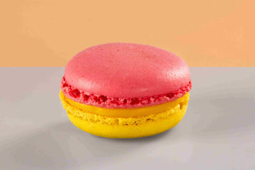Mango & Strawberry Macaron