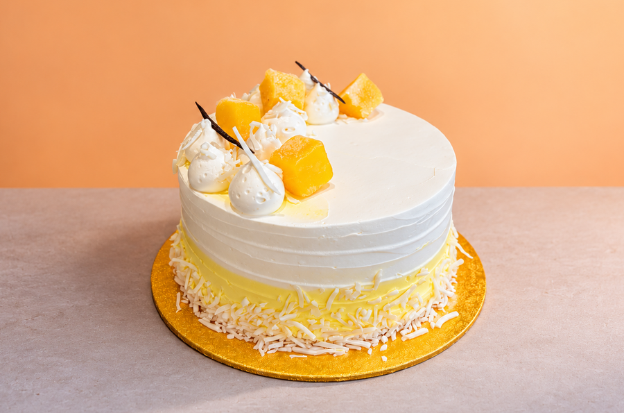 Mango and Coconut Cake