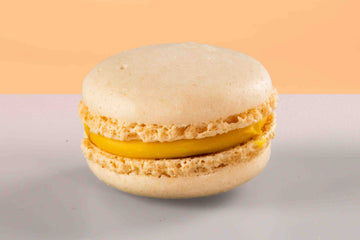 Passionfruit &  Milk Chocolate Macaron