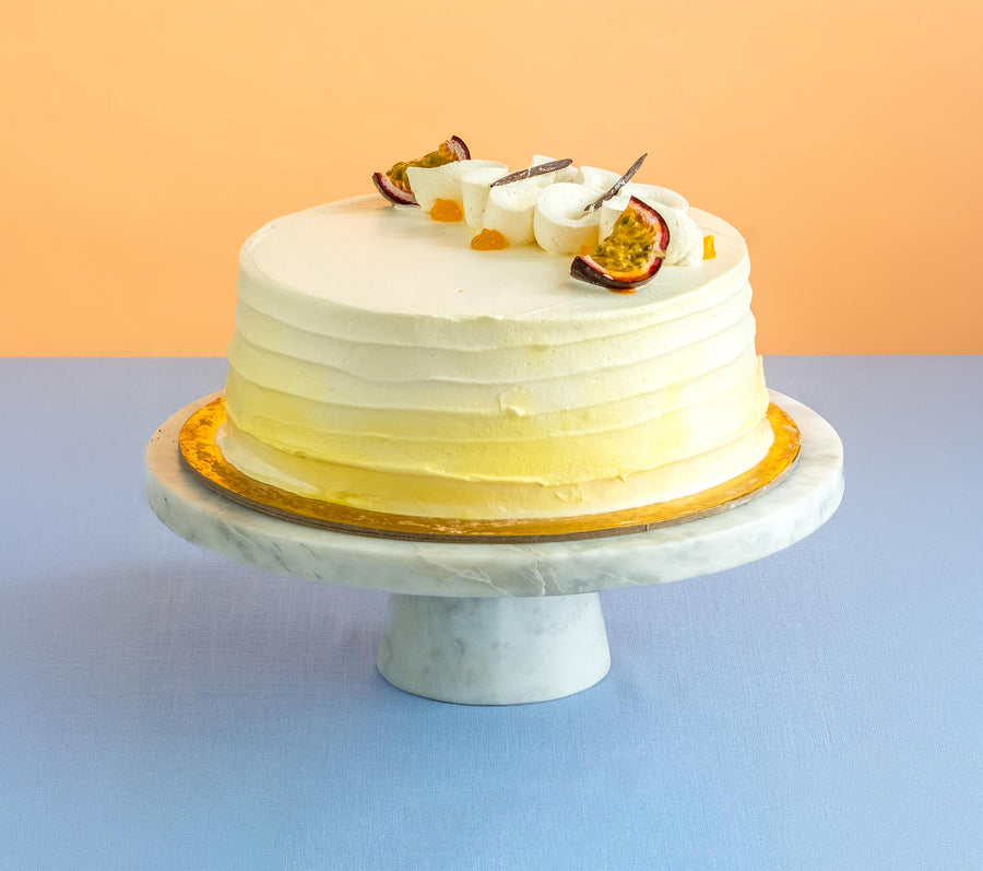 Mango and Passionfruit Cake