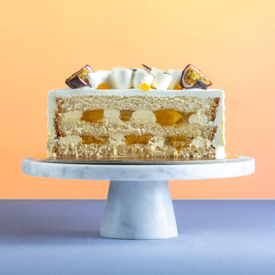 Mango and Passionfruit Cake