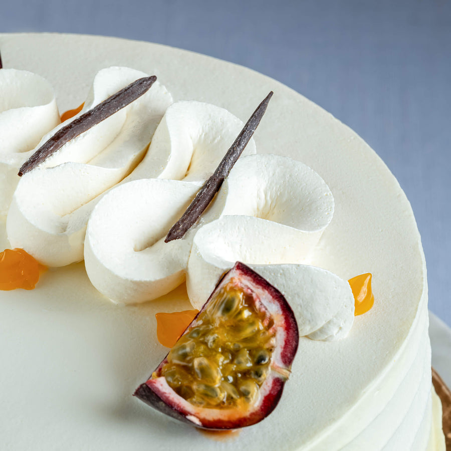 Mango and Passionfruit Cake