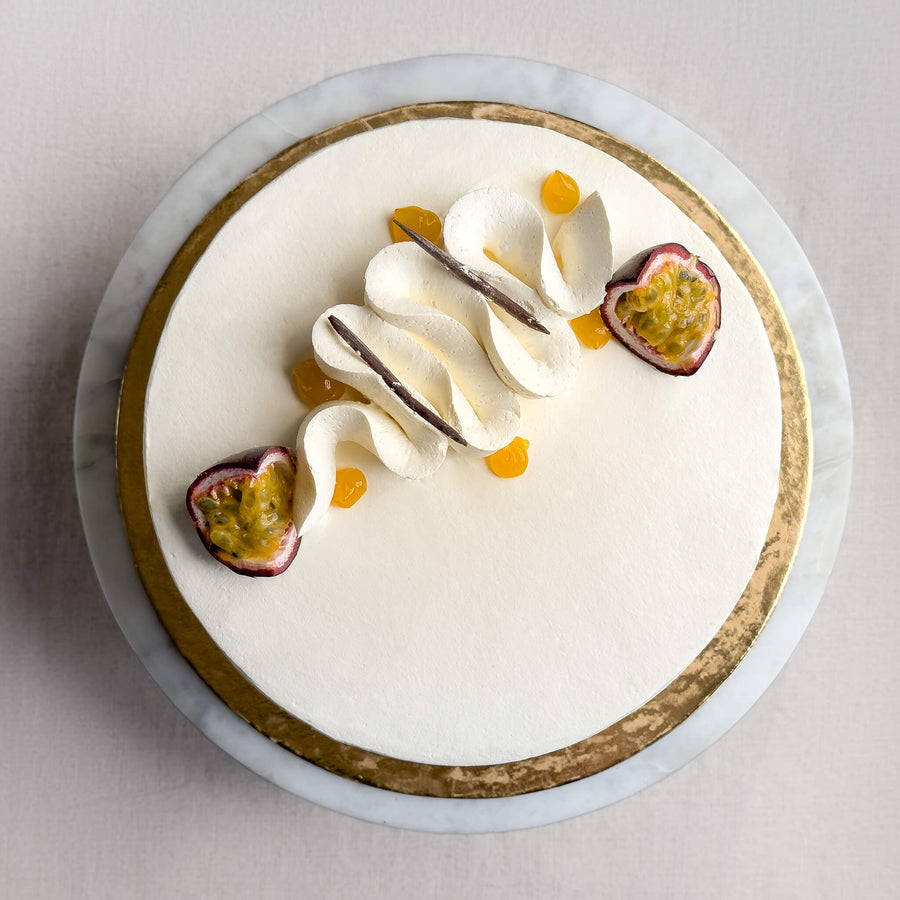 Mango and Passionfruit Cake