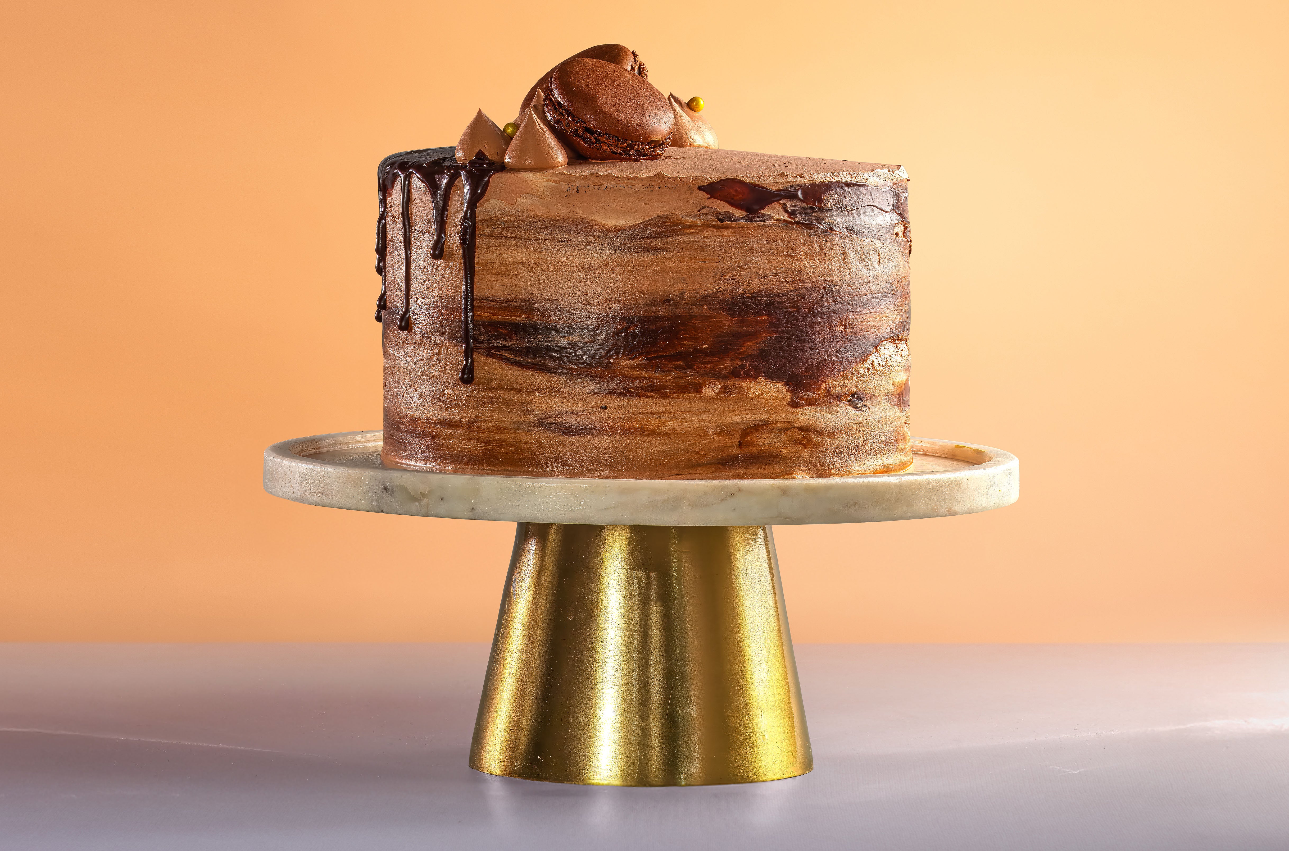 Heriots Tall Chocolate Cake