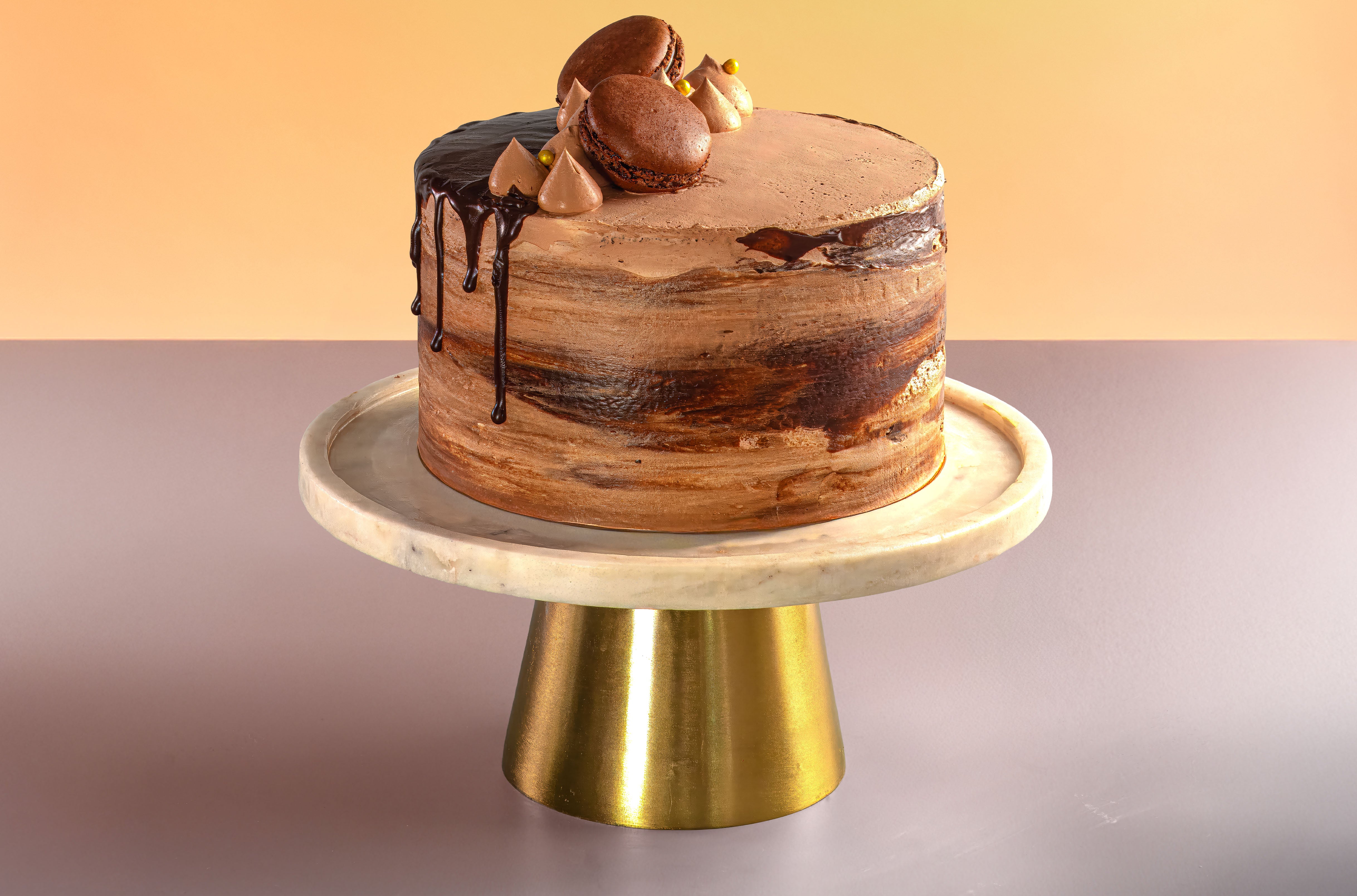 Heriots Tall Chocolate Cake