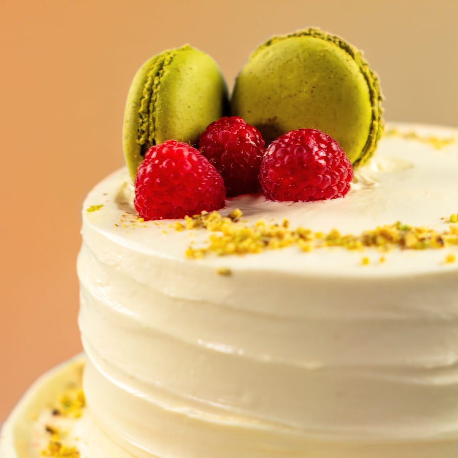 Pistachio Raspberry Luxe