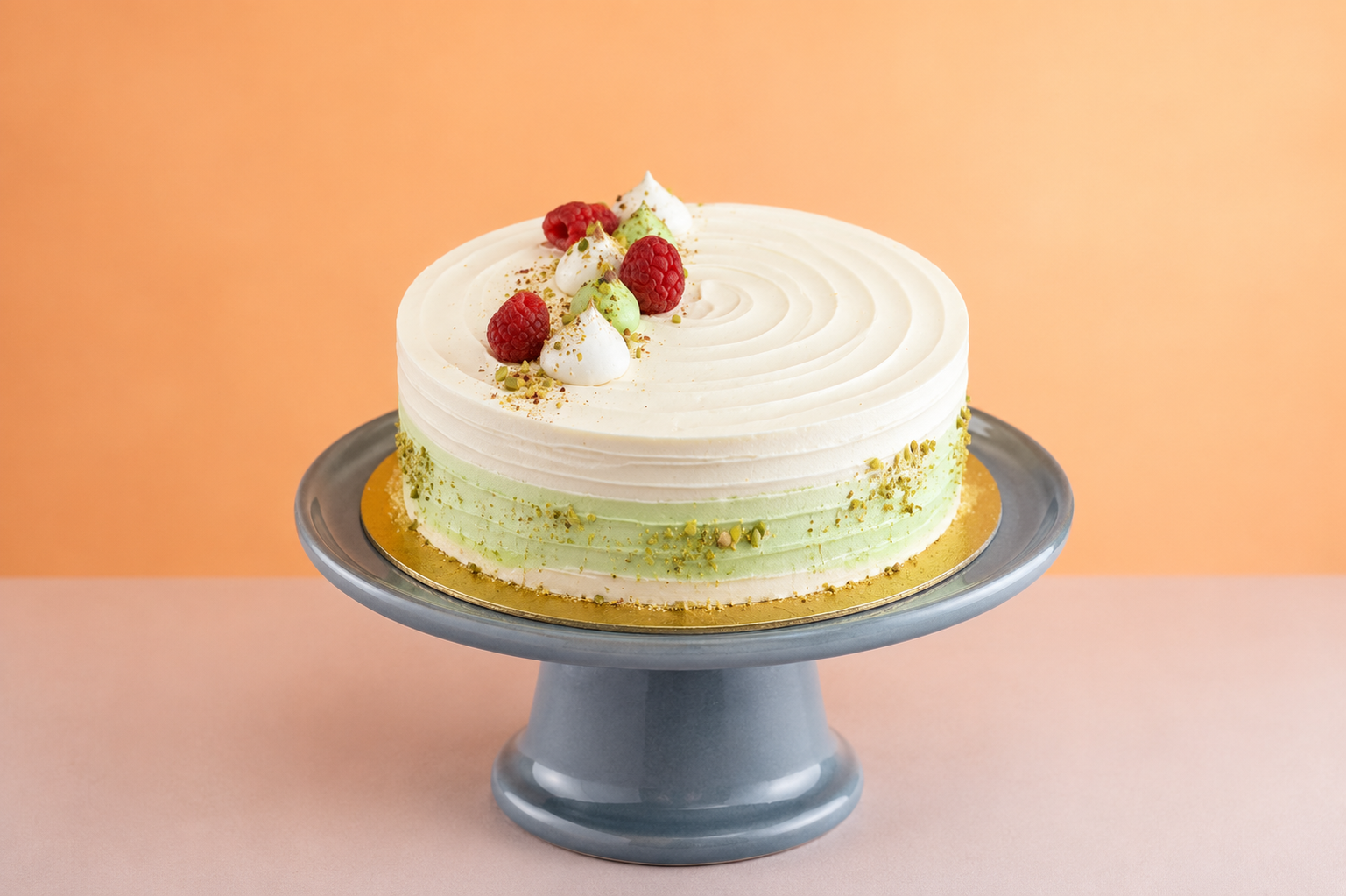 Pistachio Gateau